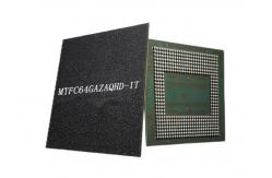 China Integrated Circuit Chip MTFC64GAZAQHD-IT 512Gbit 200MHz 153-VFBGA Memory IC supplier