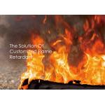 Custom Nano Fire Rated Masterbatch , Inorganic Flame Retardants PET Masterbatch for sale