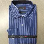 Long Sleeve Stripe Stylish Casual Shirts 60% Cotton/40% Polyester Cvc Fabric for sale