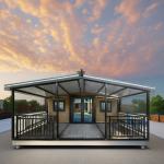 Mansion Houses Luxury Design 3Bedroom Prefabricated Expandable Container House 3 Bedrooms for sale
