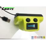 IP68 Waterproof Miner Safety Lamp , Miners Helmet Light With Li - Ion Battery for sale