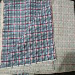 100 Cotton Fire Proof Fabric Printed Plaid EN11611 EN11612 58 In for sale