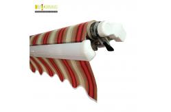China Balcony Aluminium retractable awning with rain chennel , aluminium retractable awning supplier