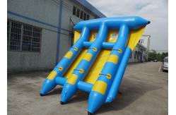 China Commercial Grade Rental Towable Inflatables Water Game Flying Fish For Seashore supplier