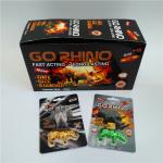 Plastic Pill Bottle Capsule Blister Card Packaging Go Rhino Gold 3D Complete Set for sale