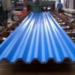 Customized Size Zinced Steel DX51D Z100 Hot-Dipped Galvanized Colored Pre-painted GI Corrugated Plates with SGS Certificate for sale