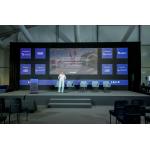 Fixed/Iron Box P8 Full Color Outdoor Rental LED Display IP65 SMD Resolution 32*16 for sale