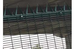 China Spike Top On Pe Coating Anti Climb Security Fencing 3.0mm supplier