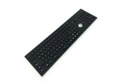 China LED Backlight Industrial Keyboard With Trackball Full FN Keys 103 Keys supplier