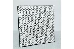 China Mining Cement Alumina Ceramic Liner Hex Square Rubber Ceramic Wear Liners supplier