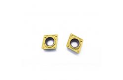China Fracture Resistance Cermet Cutting Tool Inserts CCMT09T308-1HQ PV2110 supplier