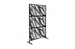 China Mobile Living Room Divider Screen Foldable Aluminium Material supplier