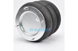 China SP1542 Triple Convolutions Air Spring 12''×3 Firestone W01R584062 Dunlop Spring Ride supplier