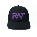 Flat Youth Baseball Caps Embroidered , Cotton Promotional Baseball Hats for sale