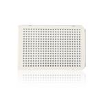 384 PCR Well Plate 40ul Round Holes White Microplate With Two Corners for sale