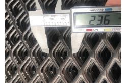 China Diamond Hole Expanded Steel Mesh For Industrial Use supplier