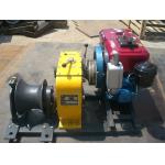 Power Construction Diesel Cable Winch Hoist 80KN 8 Ton ISO Approved for sale