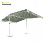 Economic Free Stand Outdoor Waterproof Retractable Awning Double Sided Awnings for sale