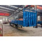 CIMC Customized Steel Starting From 6T With 3 Axle Chinese Truck Cargo Fence Trucker Semi Trailer for sale