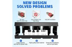 China Cable Management 43x10x10cm Adjustable Metal Cable Storage Bracket/Tray with Clamp supplier