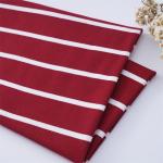 Anti-Pilling Comfortable High Color FastnessStriped Knit Fabric For Casual Wear for sale