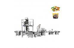 China Bottles Detergent Powder Candy Filling Packing Machine Sealing Capping Labeling supplier