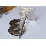 2-1/2 Stainless Steel Perforated Insulation Fixing Pins For Attaching Insulation Materials for sale