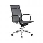 Ergonomic Mesh Executive Conference Chairs High Back Adjustable for sale