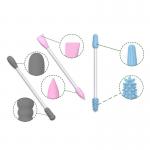 Portable Double-headed Reusable Ear Stick In Box Makeup Silicone Cotton Swab for sale