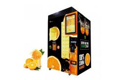 China Auto Multipayments Fresh Orange Juice Vending Machine With Display Screen supplier