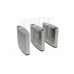 SS304 550mm Width 40person/Min Double Wing Turnstiles for sale