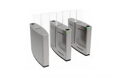 China SS304 550mm Width 40person/Min Double Wing Turnstiles supplier