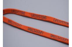 China 6mm Double Sided jacquard elastic tape Custom Logo For Garments supplier
