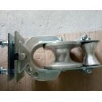 Aluminum Sheave Cable Pulling Pulley SHCS-2  20KN Three Purpose Stringing Block for sale