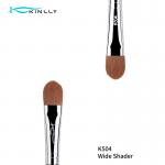 Brown Hair Wooden Handle 1pcs Pencil Eyeshadow Brush for sale