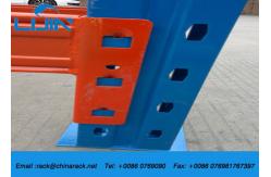 China Square Hole Heavy Duty Storage Racks 800 - 6000kg  /Beam Level Loading supplier