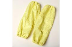China 0.5cm Stripe Blue Esd Antistatic Sleeve For Cleanroom Lint Free supplier