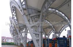 China ASTM Waterproof Prefabricated Steel Structures With Steel Column supplier