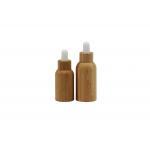 30ml Natural Bamboo Dropper Odm Essential Oil Glass Bottle for sale