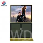 49 Inch 2160P Android 2GB RAM Floor Standing Digital Signage With File Cabinet for sale