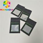 Resealable aluminum foil mylar bags Custom print child resistant smell proof safety zipper pouch bag CBD weed hemp bags for sale