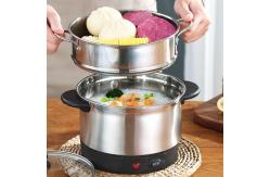 China Multi Capacity Hot Pot Multi Cooker 220V With Dual Power Settings supplier