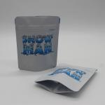 Small Frosted Zip Lock Stand Up Pouch Packaging Mylar Bags For Weed