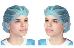 China Breathable Disposable Surgical Hats Personal Protection With Detectable Melt Strip supplier