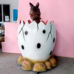 Customized Electric Animatronic Dinosaur Egg Model For Amusement Park