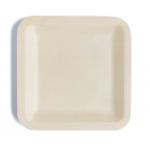 5.5inch Organic Disposable Bamboo Camping Plates For Catering Supplies for sale