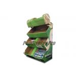 Degradable Counter Cardboard Retail Display Stands 3 Trays Strong Structure for sale