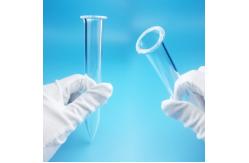 China Conical Quartz Glass Test Tube Fused Silica Tube For Laboratory supplier