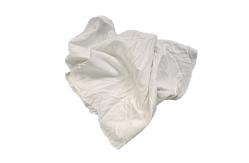 China 50Cm Strong Absorbency 25kg/Bale White Cotton Rags supplier
