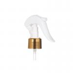 Golden Aluminum Closure 24 / 410 Plastic Mini Trigger Sprayer Used For Cleaning for sale